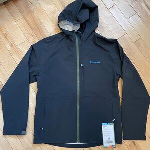 NEW WITH TAGS Cotopaxi Cielo Rain Jacket Women's Small Black